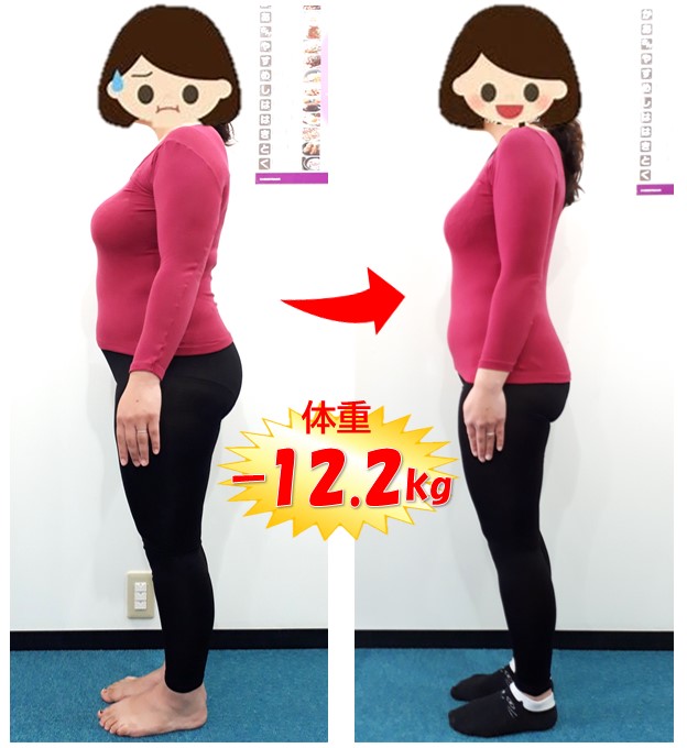 25歳 12 2kgに成功でお洒落が楽しい 耳ツボダイエットでダイエットのお悩みを解消 滋賀県彦根市の耳つぼダイエット 整体サロンmana